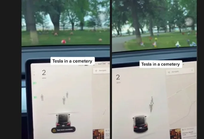 Tesla detecta fantasmas em cemitério?