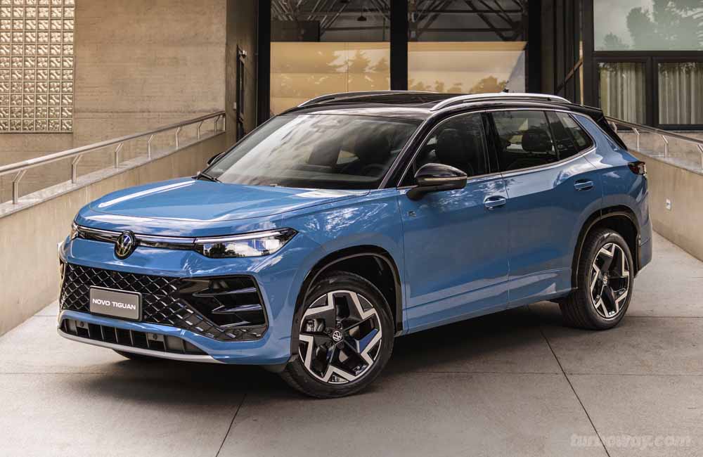 Como é o novo Volkswagen Tiguan? Visual foi renovado, mas motor não é híbrido. Veja