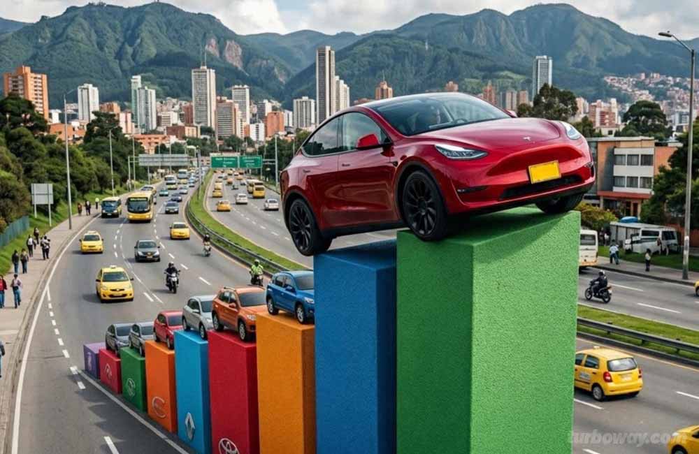 Veículo mais vendido em março na Colômbia é um Tesla. Saiba como isso aconteceu